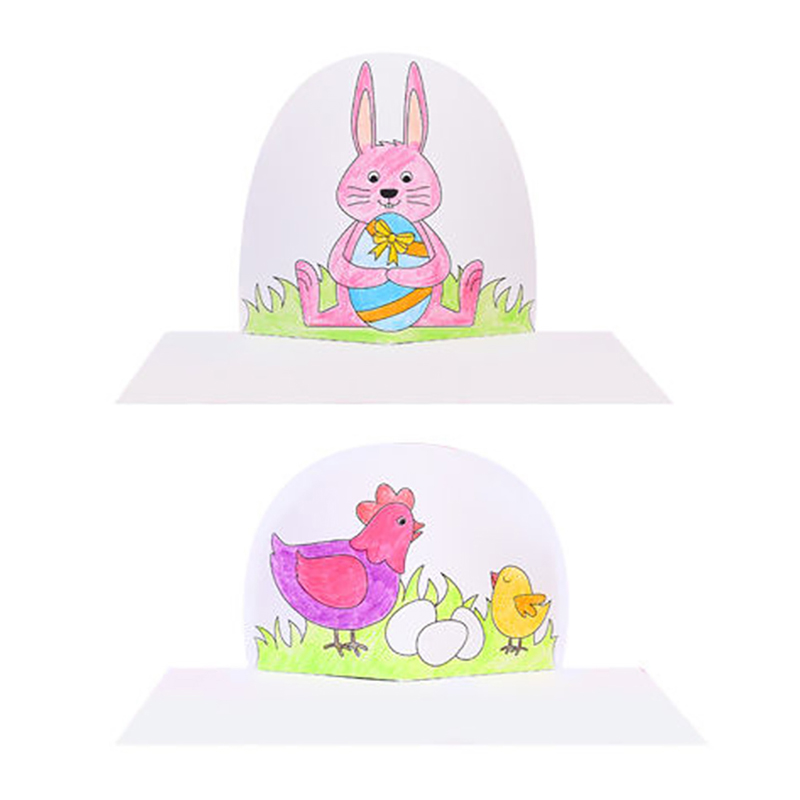 Süße Pop-Up-Karten für Ostern basteln - so geht's Süße Pop-Up-Karten für Ostern basteln - so geht's